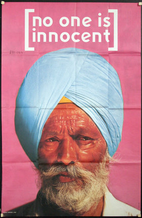 a poster of a man with a turban