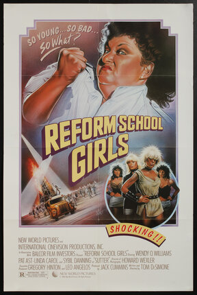 a movie poster of a woman holding a pen