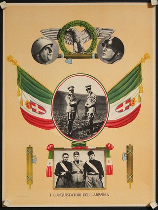 a poster with military men