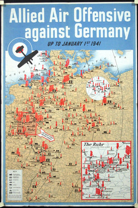 a map of the german war