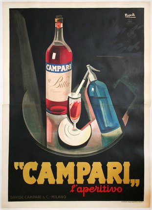 a poster of a drink