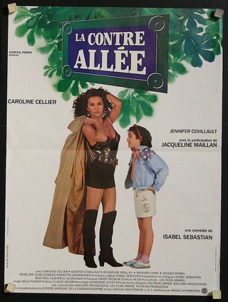 a movie poster of two women