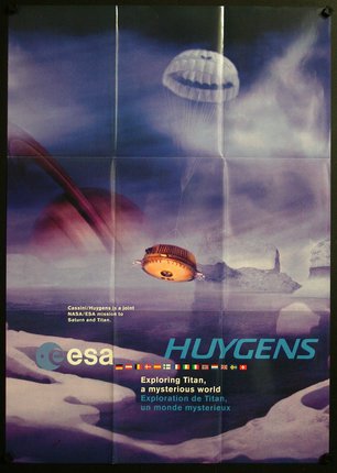 a poster of a space ship