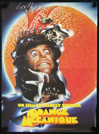 a movie poster of a man with a helmet on