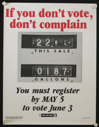 a poster with numbers and text