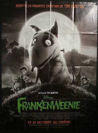 a movie poster with a cartoon character