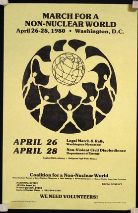 a poster for a legal march and rally