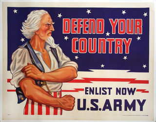a poster of a man with arms crossed