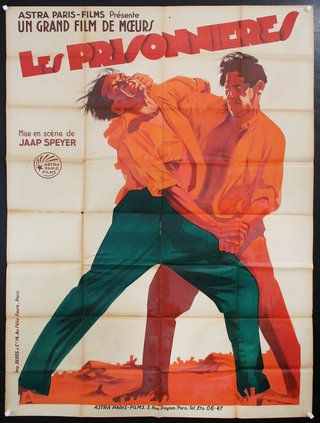 a poster of two men fighting
