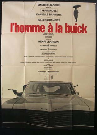 a movie poster of a car