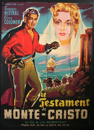 a movie poster of a man and woman