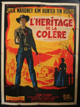 a movie poster of a man holding a gun