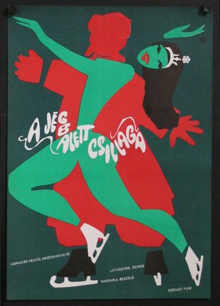 a poster of a couple dancing