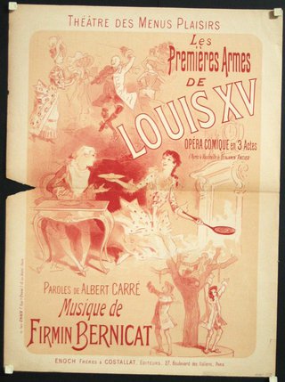 a poster of a opera