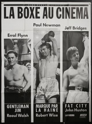a poster of a man in boxing