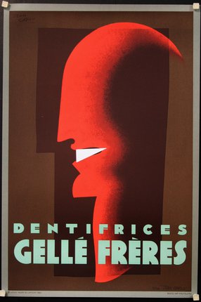 a poster of a man's face