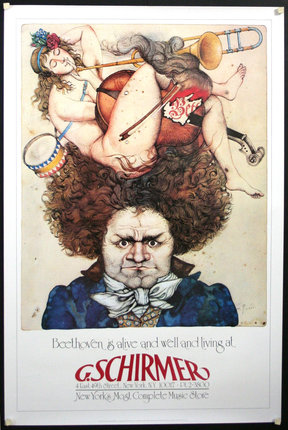 a poster of a circus performer