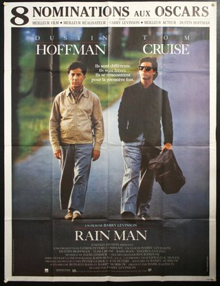 a movie poster of two men walking