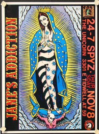 Jane's Addiction - The Unicorn | Original Vintage Poster