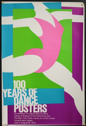 a poster with a dancing woman