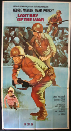 a movie poster of a soldier holding a gun