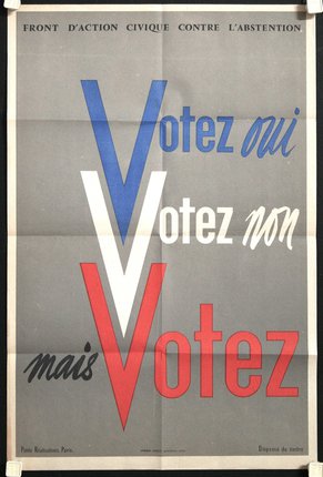 a poster with text on it