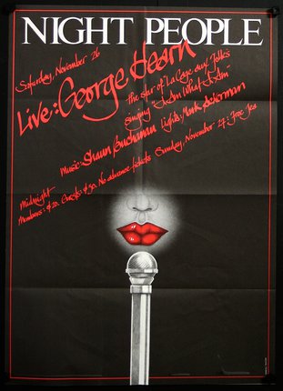 a poster for a live concert