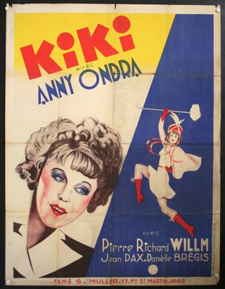 a movie poster with a woman and a woman