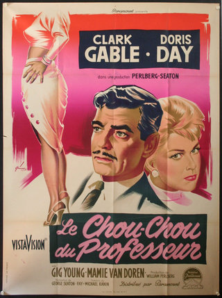 a movie poster with a man and woman