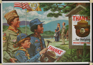 a boy scouts with a group of boys