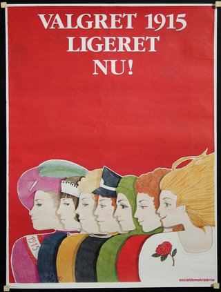 a poster with a group of women