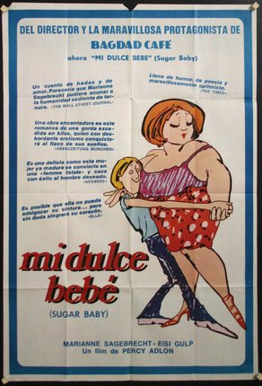 a poster of a woman holding a boy