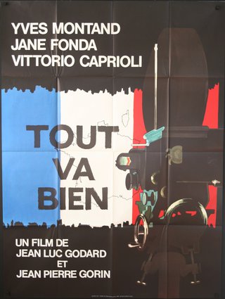 a movie poster with a camera