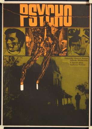 a movie poster with a man on a stick