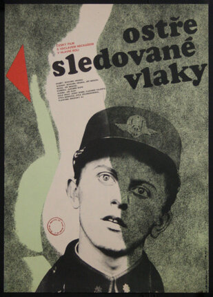 a poster of a man with a hat