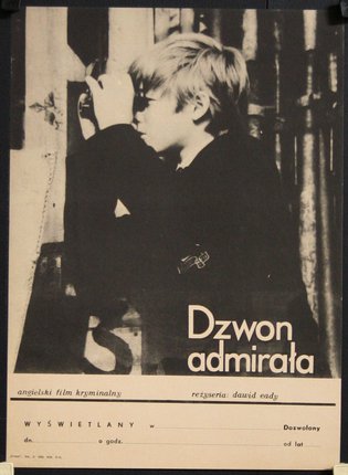 a poster of a boy holding a camera