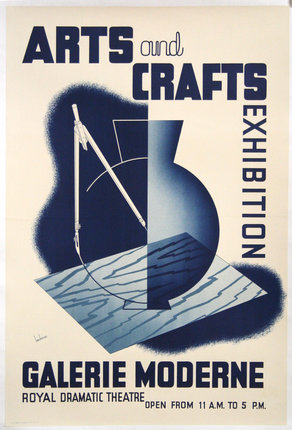 a poster for a craft exhibition