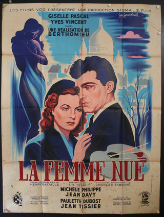 a movie poster of a man and woman