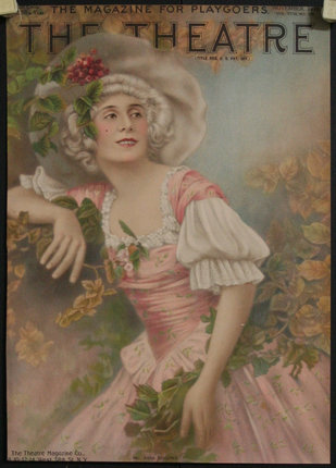 a painting of a woman in a pink dress