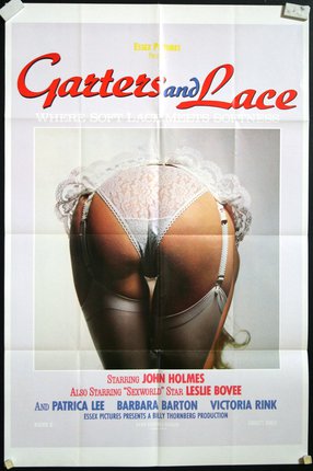 a poster of a woman's buttocks