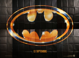 a poster of a batman