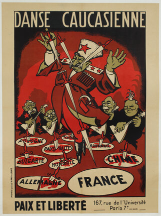 a poster of a man with a sword