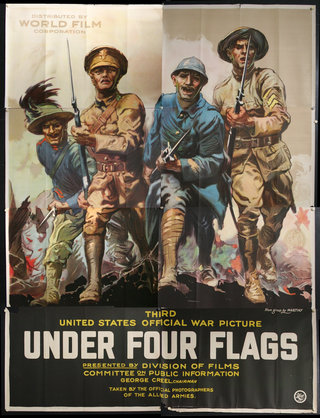 a poster of a group of men holding guns