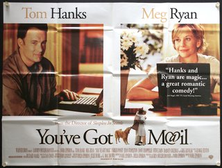 a movie poster of a man and woman