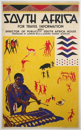 a poster for a tourist attraction