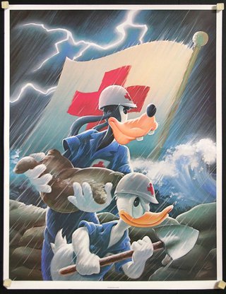 a poster of a cartoon character