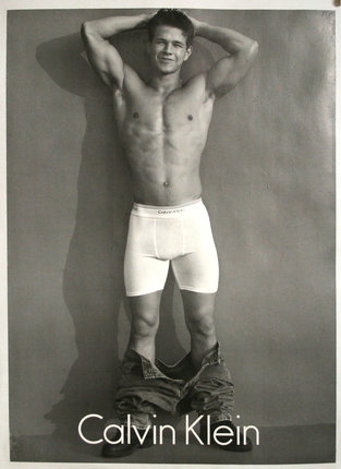 a man in underwear posing for a picture