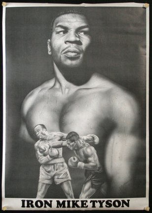 a poster of a man boxing