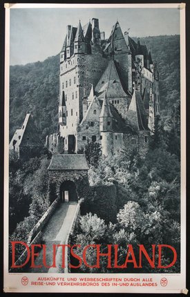 a poster of a castle