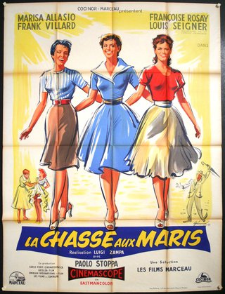 a poster of three women dancing